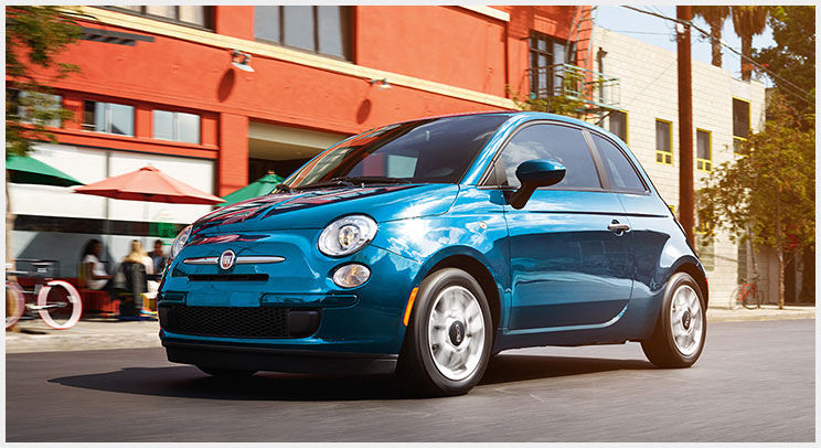 2016 Fiat 500 Exterior Blue